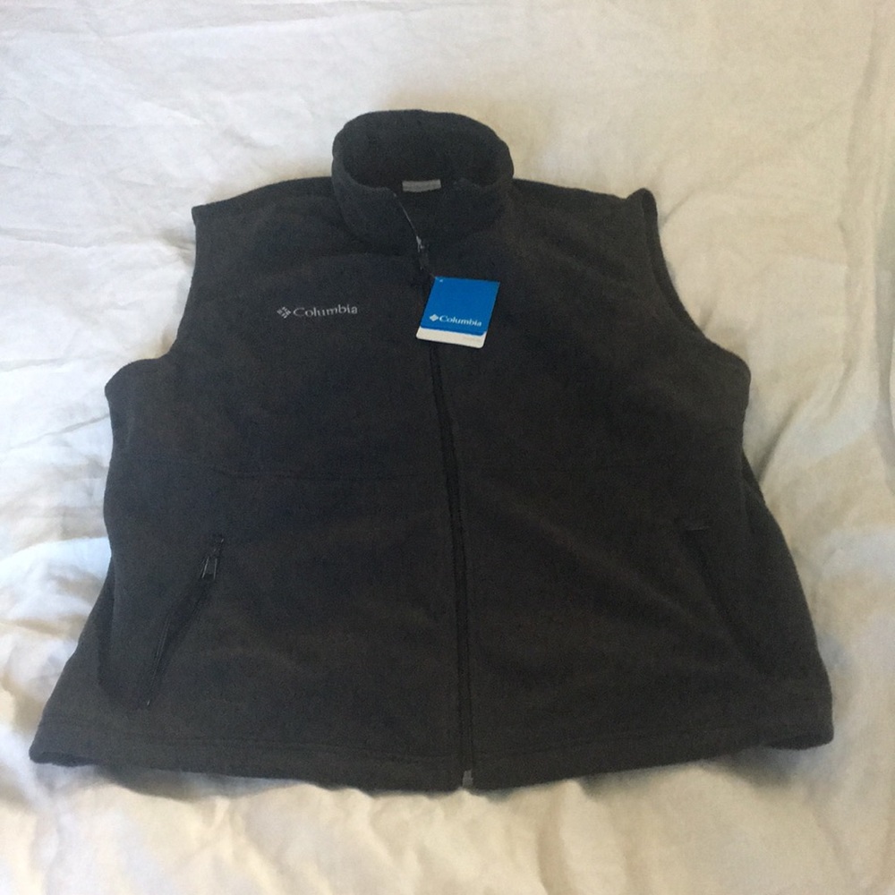 NWT Mens Columbia Fleece Vest